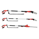 Giantz Chainsaw Trimmer Cordless Pole Chain Saw 20V 8inch Battery 2.7m Reach PCAW-20V-N-SAWTM-RD