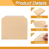 100 Pack Legal Size File Envelope 10" x 15" Document Folder Heavyweight Manila 143 lb Ungummed Flap V1259-DP01-A-5632