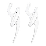 2X Lockable Window Handle, Adjustable Window Handle, Zinc Alloy Window Locking Tool V1192-AZ-W-22978