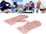 Heated Gloves - USB Heated Gloves for Cycling - Women's Heated Gloves - Cold-Proof Cycling Gloves V1188-MS101-01407-1