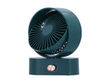 Portable Electric Fan 270&deg Shaking Head Desktop Fan with 10 Gears USB Charging for HomeGreen V1294-YM0901-3113210088612