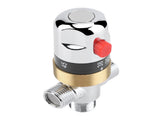 G1/2in Bathtub Thermostatic Mixing Valve Water Temperature Pipe Basin Thermostat Control V1294-YM0727-JY14021