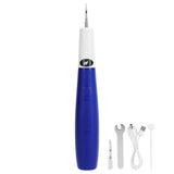 Electric Dental Scaler Ultrasonic Tooth Cleaner Calculus Remover Smart for Household ToolBlue V1294-YM0901-3113200203711