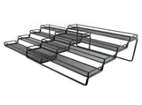 Expandable 4 Tier Seasoning Organizer Rack Stable Metal Frame Separable Seasoning Step Display Shelf V1294-YM0901-3118240273511