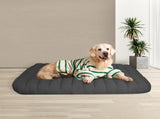 Pawz XL Size Orthopedic Dog Bed with Sherpa Plush Removable Cover in Grey PT1275-XL-GY
