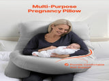 Pregnancy Pillow, G-Shaped Maternity Pillow, Full-Body Support Pillow with Removable & Washable V952-YFZTBWSGXYTSDQPN2V0