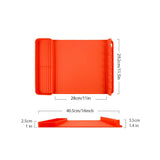 2 Pack Silicone Grill Tool Mat 16 x 11.5 Inch Heat Resistant NonSlip BBQ Utensil Mat, Outdoor V1188-MS-824-001
