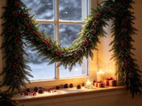 Simulated Artificial Green Plants Leaves Rattan Strips Fake Vine Garland Hanging Decor for Home V1369-AZ3-W-11208