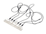 12V Led RGB Waterfall Water Curtain Nozzle Swimming Pool Waterfall Outlet for Pond Fishpond V1294-YM0901-3111240317511