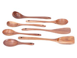 Wooden Spatula Spoon Set Kitchenware Utensil Nonstick Mixing Spatula Pot Spoon with Long Handle for V1294-YM0901-3118210209911