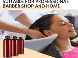 36 Pcs 8 oz Squeeze Bottle Twist Top Applicator Bottles Empty Hair Oil Bottle with Funnels V1258-DP02-C-2261