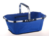 Foldable Picnic Basket Aluminum Frame Waterproof 600D Oxford Blue V1188-MS-616-061