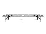 Artiss Folding Bed Frame Metal Base - Single FOLD-D-SINGLE-BK