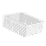 Clear Sock Storage Box Plastic Transparent Partition Design Underwear Drawer Organizer for Storing V1294-YM0901-3117230233211