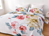 Vibrant Quilted Bedspread and Pillowcases Set Add Color and Comfort to Your Space - Queen size V745-MAC080474Q13U