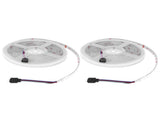 300LED SMD5050 Light Strip 12V IP65 RGB Colorful Lighting with 24Key Remote Control V1294-YM0901-3119210073311