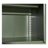 Artiss Buffet Sideboard Metal Cabinet - DOUBLE Green AI-LOCKER-SMI-GN