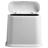 Little Trash Can White Plastic 1Pcs V1369-AZ3-W-21927