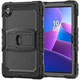 USP Rugged Lenovo Idea Tab 11 Case Black - Built-in-Kickstand, Hand & Shoulder Strap, V1202-V2-MPA-HDTLIT11