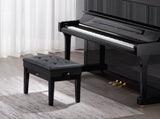 Piano Bench, Keyboard Piano Chair with 19.3"-22.8" Adjustable Height, Padded Cushion, Storage V952-DCWXGQZDSMKDIXZ9TV0
