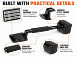Carpet Knee Kicker Installation Tool with Steel Gripping Teeth & Foam Handle V324-CRPTKICK
