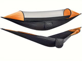 Sun-Protection Outdoor Hammock2-in-1 Detachable Mosquito Net, Portable Camping Essentialorange V1232-LYDC001
