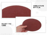 100Pcs Round Sandpaper Discs for Wood Metal Plastic with Adhesive Backing V1366-AZ2-W-18796