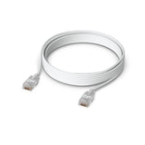 Ubiquiti UniFi Etherlighting Patch Cable, Length 8M, White, Nano-thin patch cable with 10 GbE V1202-V2-NHU-PATCH-EL-8M-W