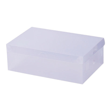 Artiss 40X Shoe Box Storage Clear Case Foldable Stackable SHOEBOX-PP-20X2