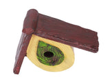 Bird House Garden Tree Decoration Hummingbird Synthetic Resin House Craft Pendant Artware Yellow V1294-YM0523-3115220022915