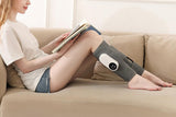 Leg Massager Muscles Relax Heated Air Compression Foot Massage for Calf Blood Circulation-Grey V1263-JX-7486