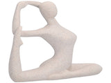 Yoga Pose Statue Nordic Sandstone Resin Yoga Pose Figurines Collectible Decoration Gifts for Home V1294-YM0714-3115210193513