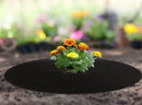 Tutuviw Non Woven Tree Ring, 24.4 inches Round Tree Base Weed Barrier Fabric Cover, Degradable and V1189-WXFWAL-20260319-00120