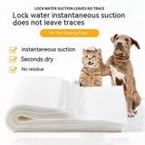 100X Pet Disposable Pee Paper Dog Pee Pad Suction Diaper Diaper Deodorization Pet Cat Training V1369-AZ3-W-11454