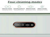 300ml 45kHz Ultrasonic Jewelry & Silverware Cleaner, Sonic Cleaning Machine V1263-JX-4695