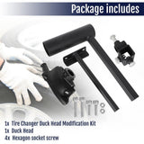 Manual Tire Changer Duck Head Modification Welded Kit Tire Changer Machine Tool Compatible with Most V1366-AZ2-W-03746