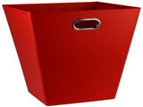 6x 12L EAZI FOLD Foldable Office Waste Rubbish Bin Collapsible Space Saving in Red V563-ITPLA-I537-RED-6PCS