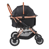 VEVOR Pet Stroller, 4 Wheels Dog Stroller Rotate Brakes, 66 lbs Weight Capacity, Puppy Stroller V952-CWTCCGK4QDHDT793EV0