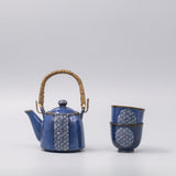Tea Set for Two 460ml Willow Wave Design V637-C1100