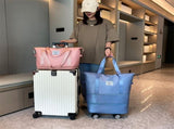 Makeup Storage Box Universal Wheel Travel Bag, Large Capacity Folding Water-Proof Travel Bag V1370-AZ4-18918