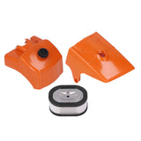 Air Filter with Cylinder Cover Set Plastic Replacement for Stihl 066 MS660 MS650 Chainsaw 000 120 V1294-YM0523-3111210507511