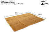 Wire Dog Cage Crate 48in with Tray Cushion Mat PINK Cover Combo V274-PET-WCCVCU48-PK
