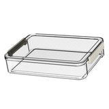 A4 Paper Storage Box Durable Clear Document Organizer Project Box for Magazines Photos Stamps V1294-YM0901-3117240058311