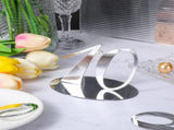 Silver Table Numbers,1-10 Wedding Table Cards,Table Numbers for Wedding Reception,Acrylic Hotel V1192-AZ-W-17607