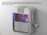 Wall Mounted UV Chopsticks Cage Multifunction Chopstick Draining Cleaning Holder Hot Air Drying V1294-YM0626-3118230013712