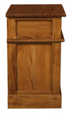 Tasmania 1 Solid Door 1 Drawer Bedside V199-BS101PNLLP