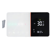 Smart Thermostat Slide Bar Timing Programmable Negative LCD Wifi Voice Control 95240V V1294-YM0717-3114220067911