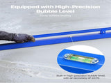 Concrete Screed, 120.5 cm Screed with Level Vial, Easy Cleanup & End Cap Design, Aluminum V952-SDSHNTFZ48YCBHU12001V0