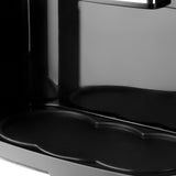Dual-Cup Drip Coffee Maker with Ceramic Mugs, Compact 420ml Capacity, 650W Fast Brewing for V1341-ZY-Y9X5YY3N-BLACK