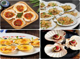 10Pcs Large Natural Scallop Shells,4'-5' Large Shell for Crafts,Diy Painting,Baking&Beach Wedding V1369-AZ3-W-17980